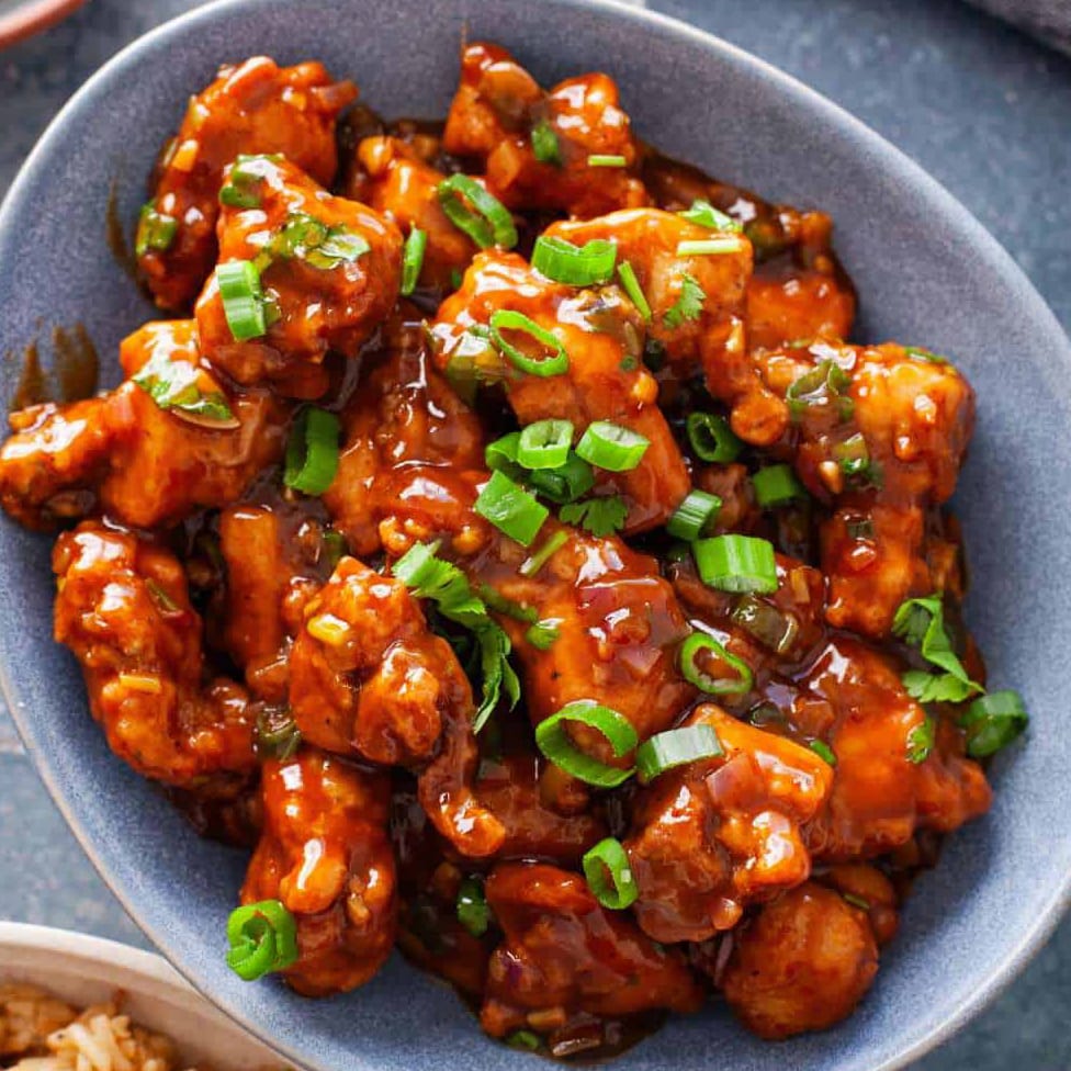 Chicken Manchurian.