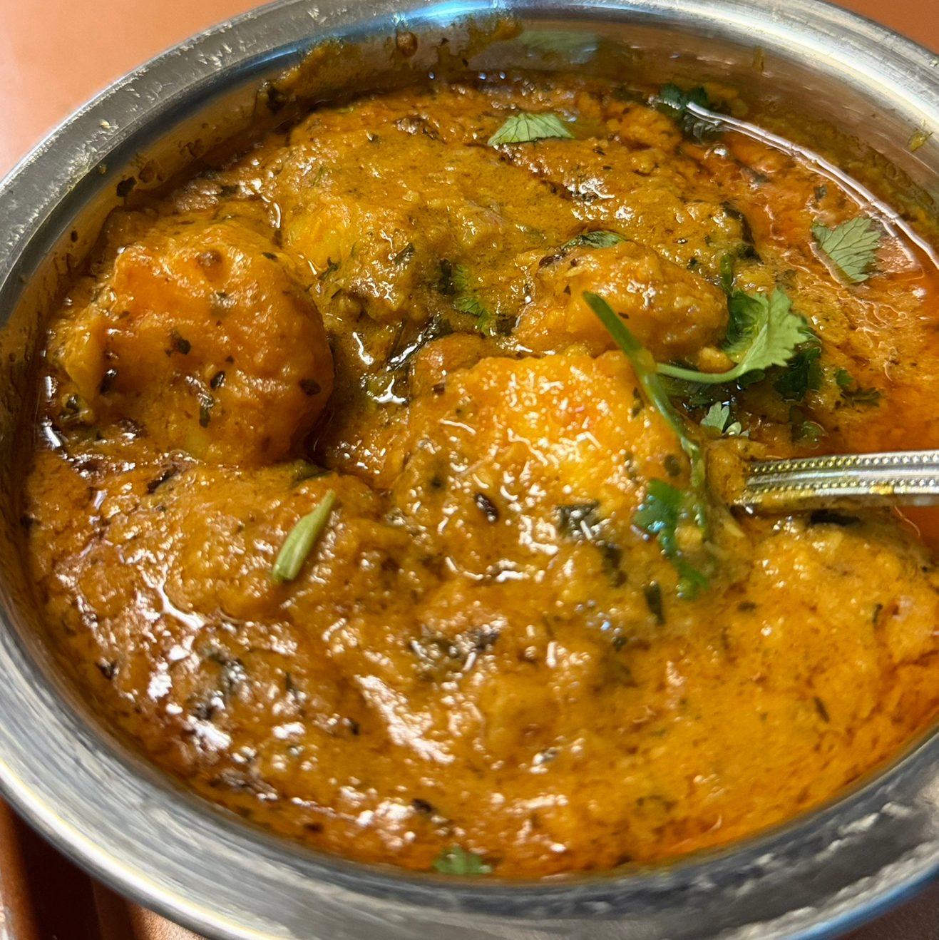 Shrimp Malabar.