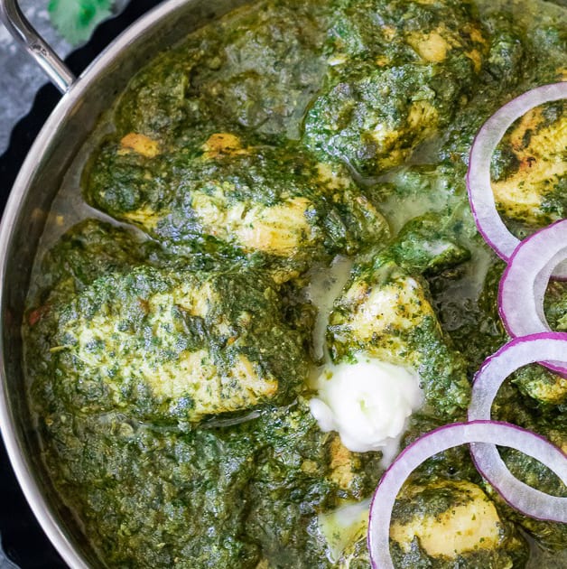 Chicken Saag.