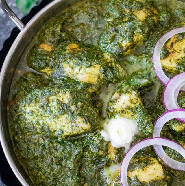 Chicken Saag.