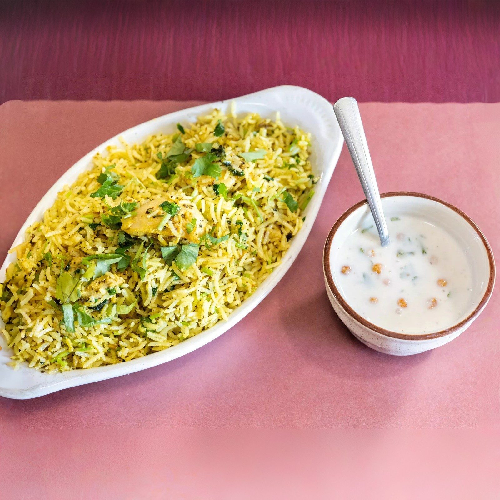 Chicken Biryani.